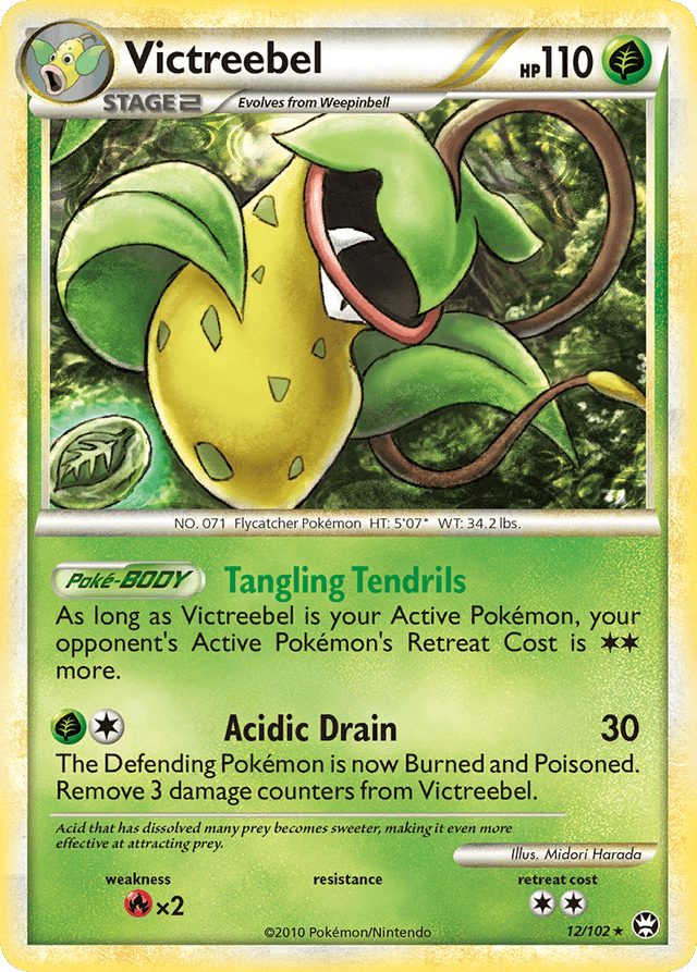 Victreebel — HS—Triumphant #12