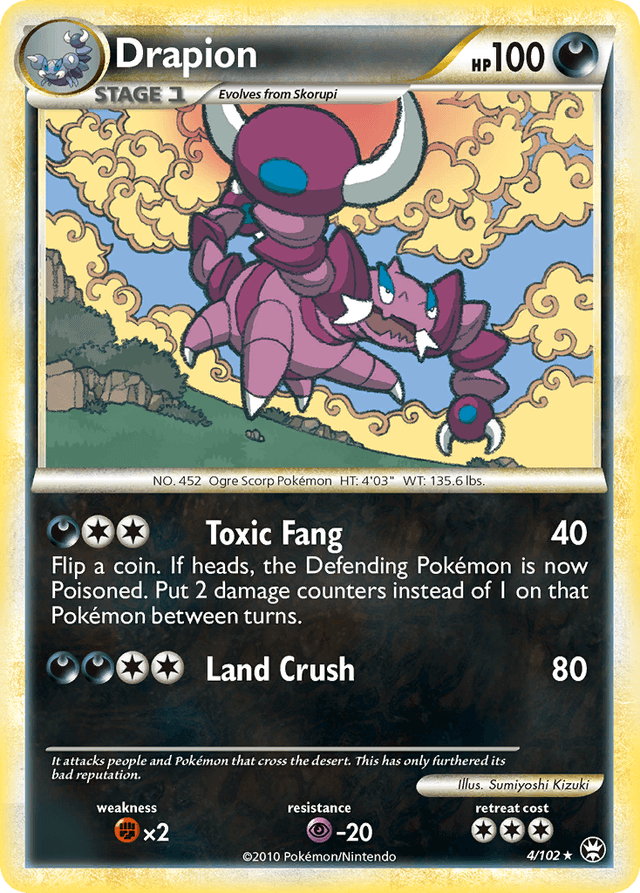 Drapion — HS—Triumphant #4