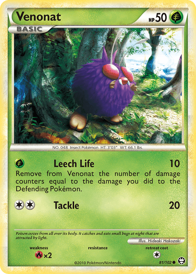 Venonat — HS—Triumphant #81