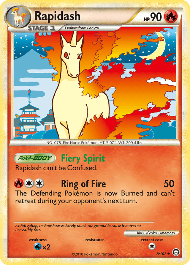 Rapidash — HS—Triumphant #8