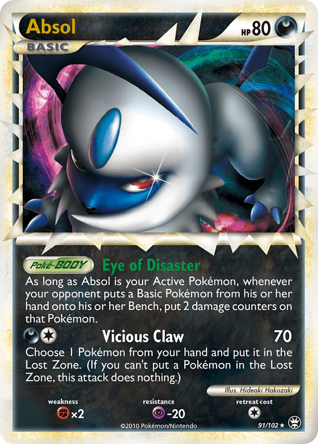 Absol — HS—Triumphant #91