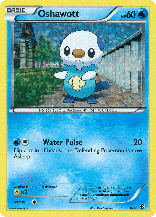 Oshawott — McDonald's Collection 2011 #4