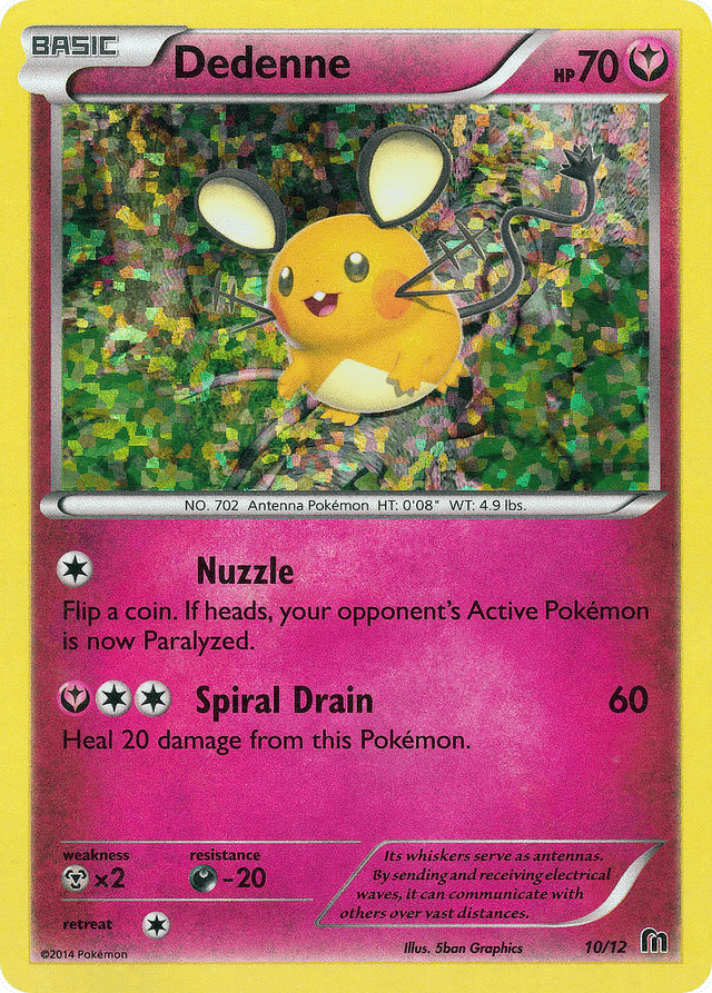 Dedenne — McDonald's Collection 2016 #10