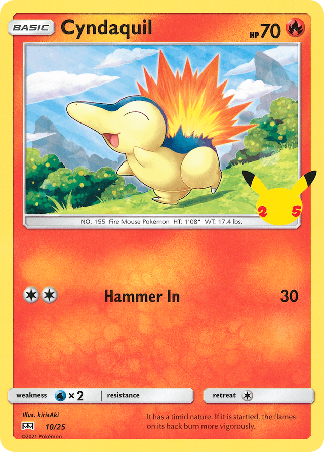 Cyndaquil — McDonald's Collection 2021 #10