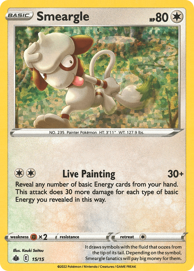 Smeargle — McDonald's Collection 2022 #15
