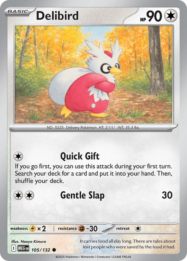 Delibird — Mega Evolution #105