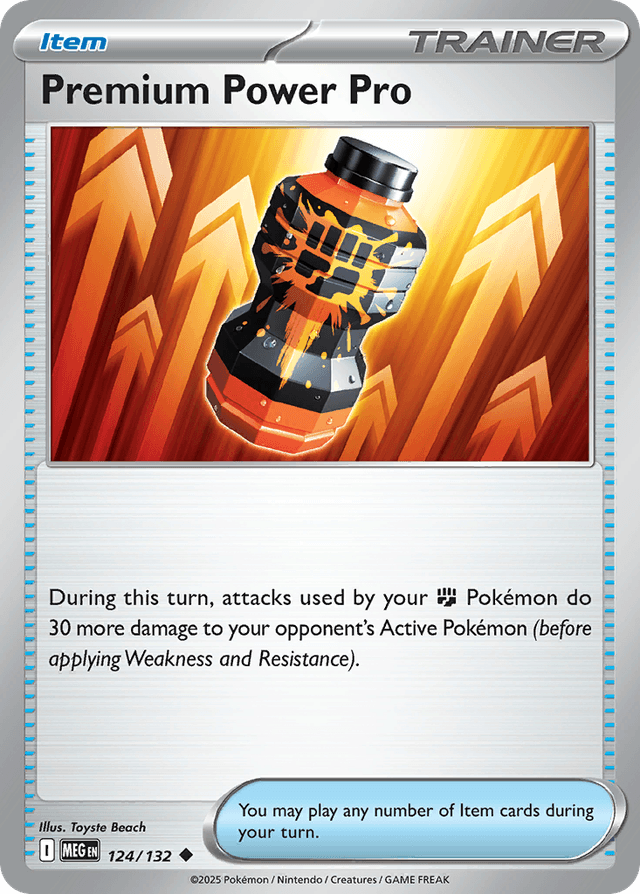 Premium Power Pro — Mega Evolution #124