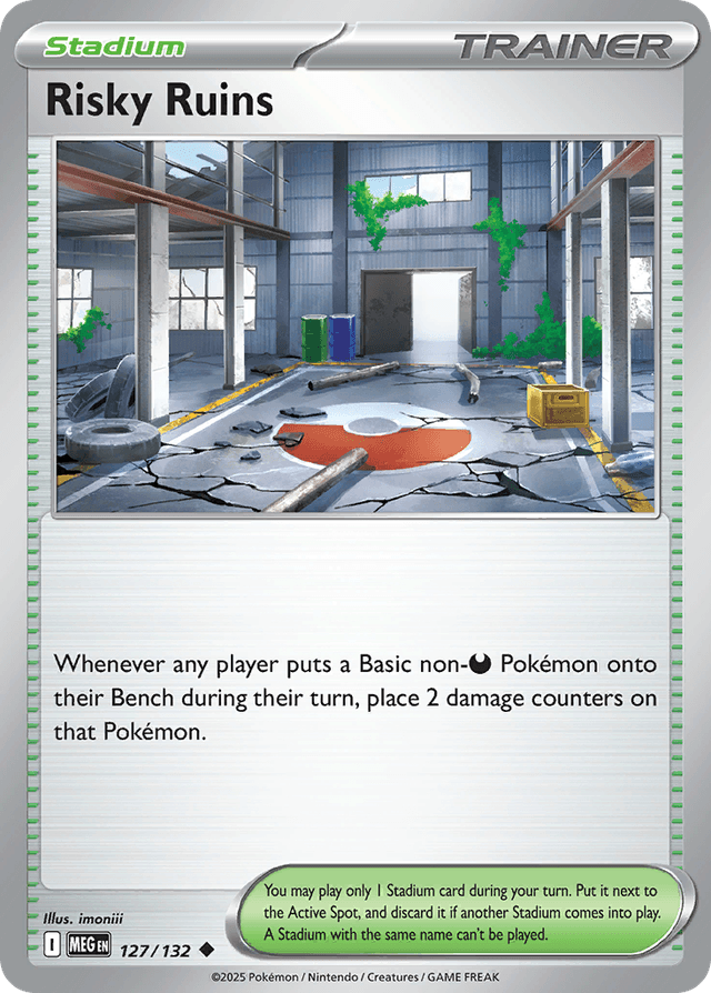 Risky Ruins — Mega Evolution #127