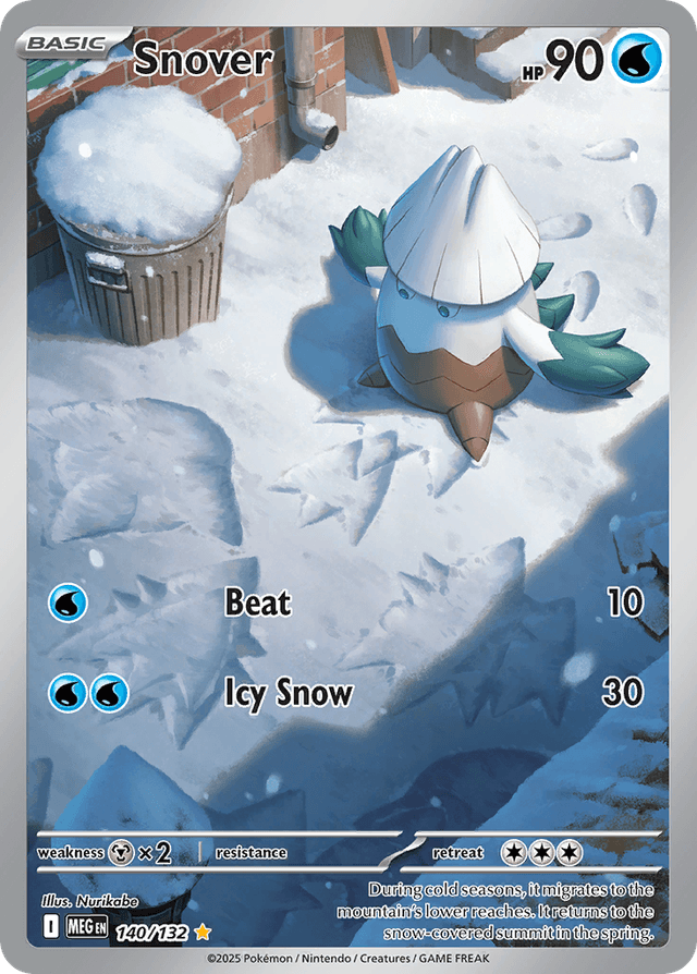 Snover — Mega Evolution #140