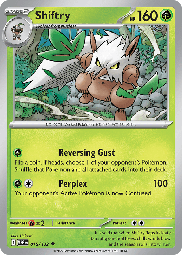 Shiftry — Mega Evolution #15
