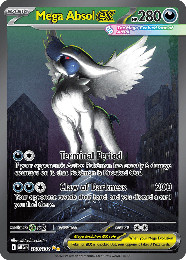 Mega Absol ex — Mega Evolution #180