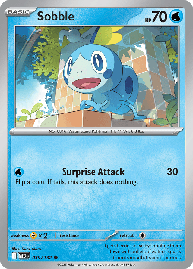 Sobble — Mega Evolution #39