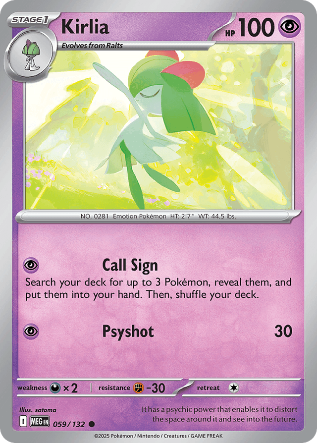 Kirlia — Mega Evolution #59