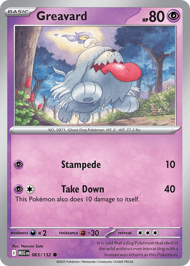 Greavard — Mega Evolution #65