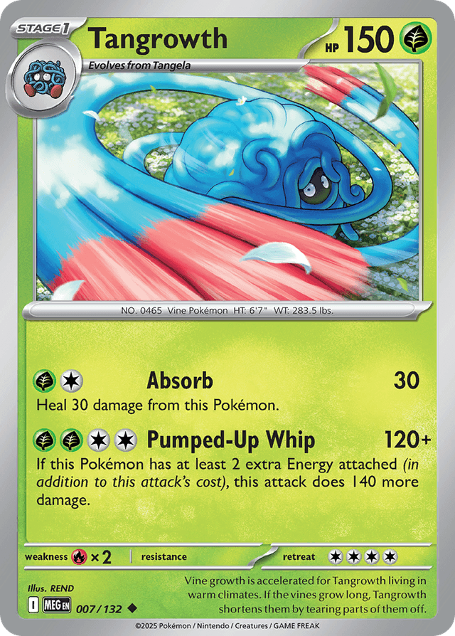 Tangrowth — Mega Evolution #7