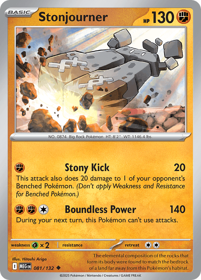 Stonjourner — Mega Evolution #81