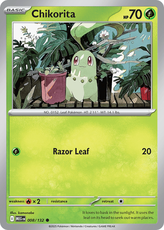 Chikorita — Mega Evolution #8