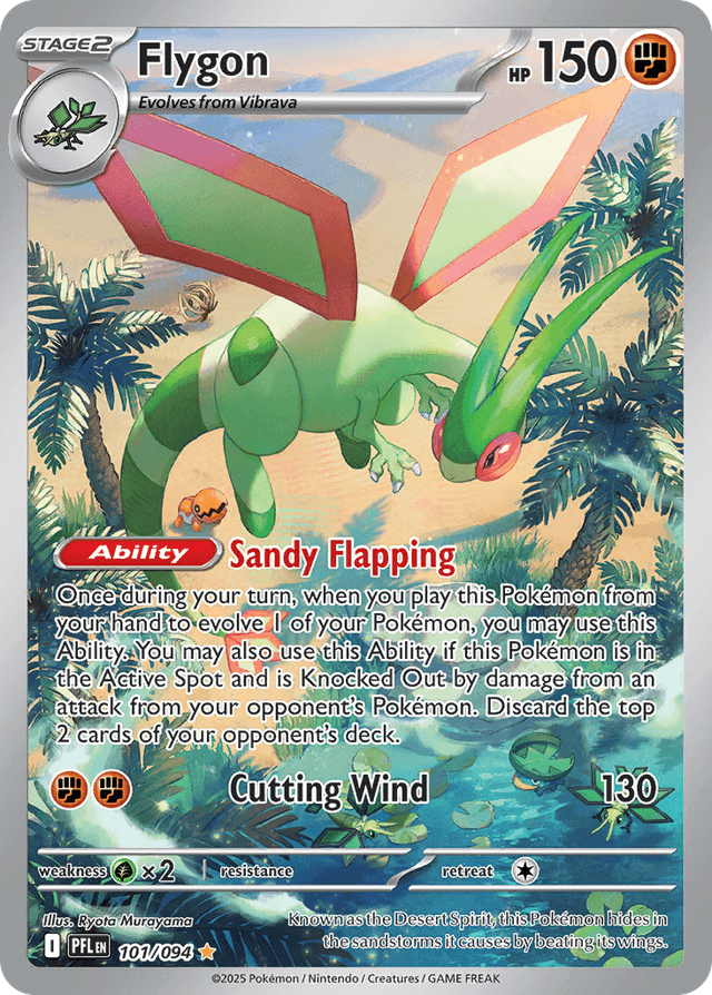 Flygon — Phantasmal Flames #101