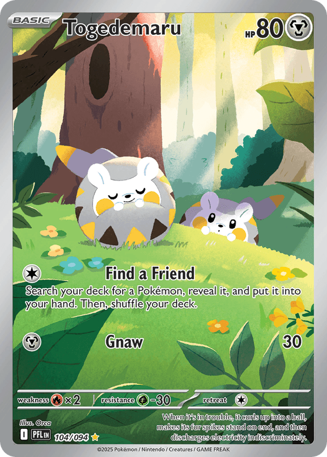 Togedemaru — Phantasmal Flames #104