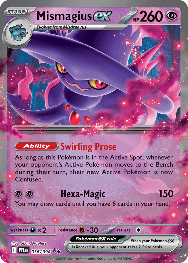 Mismagius ex — Phantasmal Flames #36