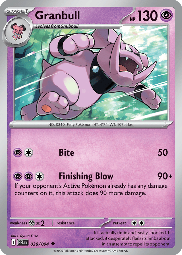 Granbull — Phantasmal Flames #38