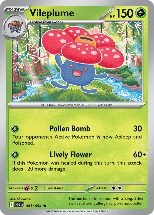 Vileplume — Phantasmal Flames #3
