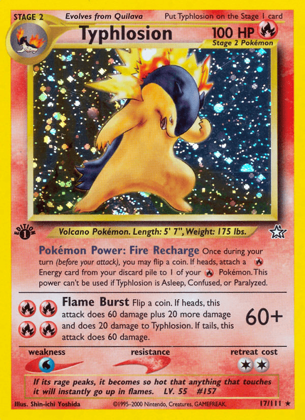 Typhlosion — Neo Genesis #17