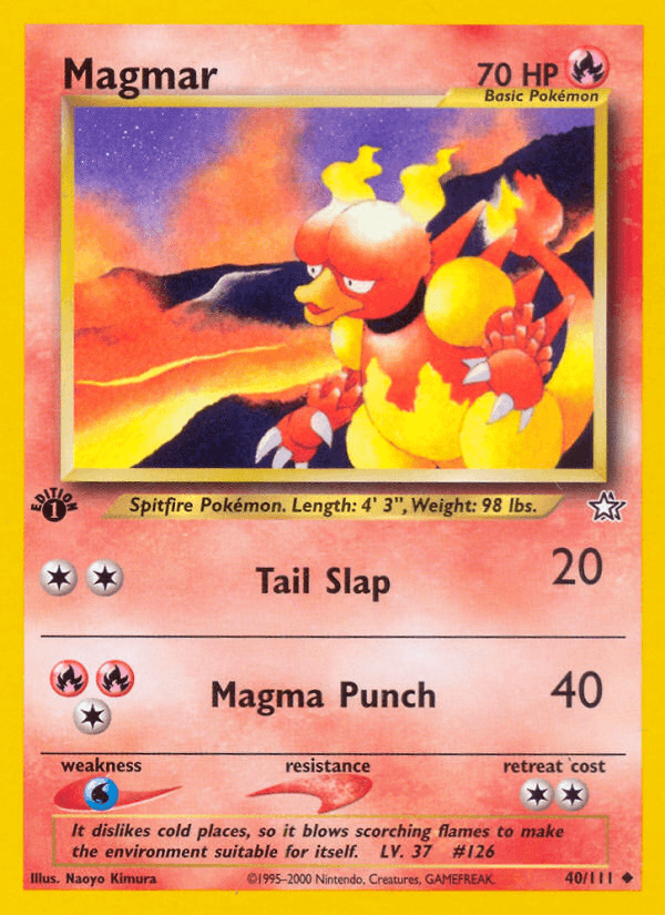 Magmar — Neo Genesis #40