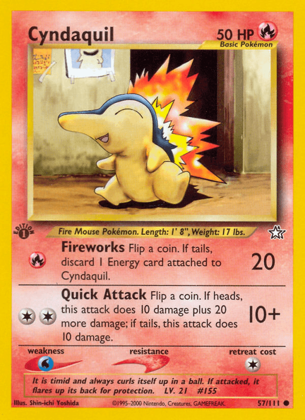 Cyndaquil — Neo Genesis #57