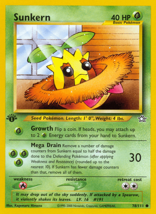 Sunkern — Neo Genesis #78