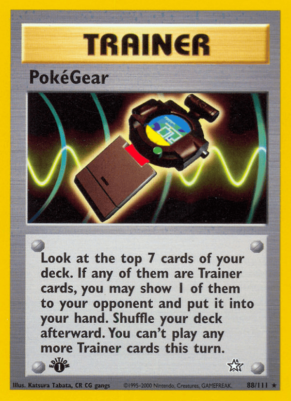 PokéGear — Neo Genesis #88