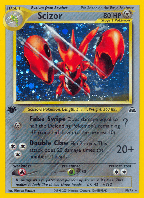 Scizor — Neo Discovery #10