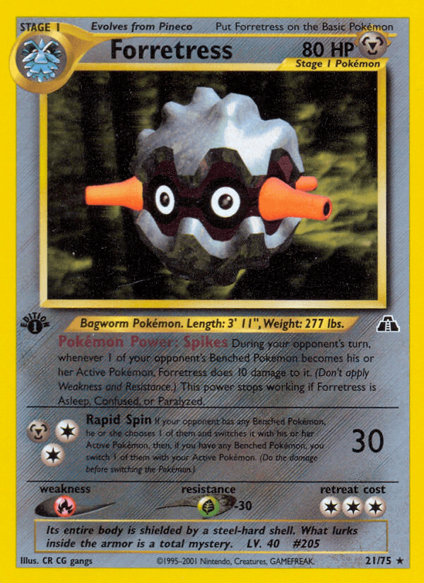 Forretress — Neo Discovery #21