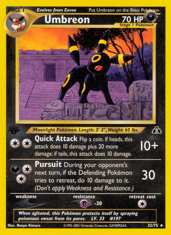 Umbreon — Neo Discovery #32