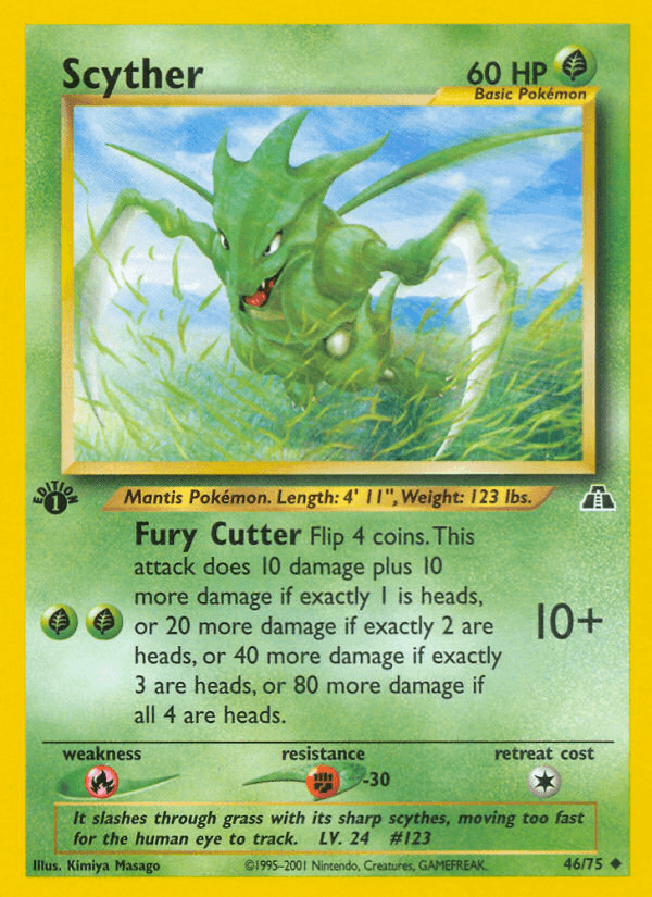 Scyther — Neo Discovery #46