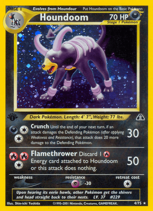 Houndoom — Neo Discovery #4