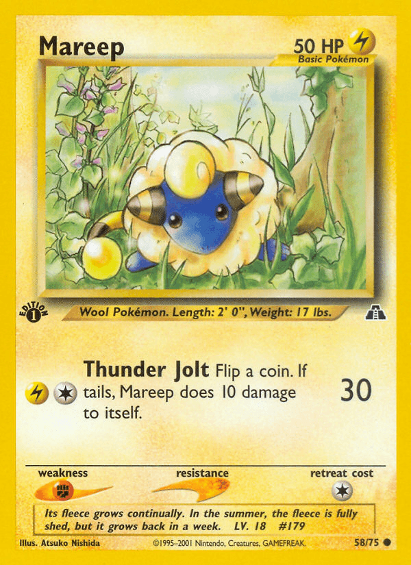 Mareep — Neo Discovery #58