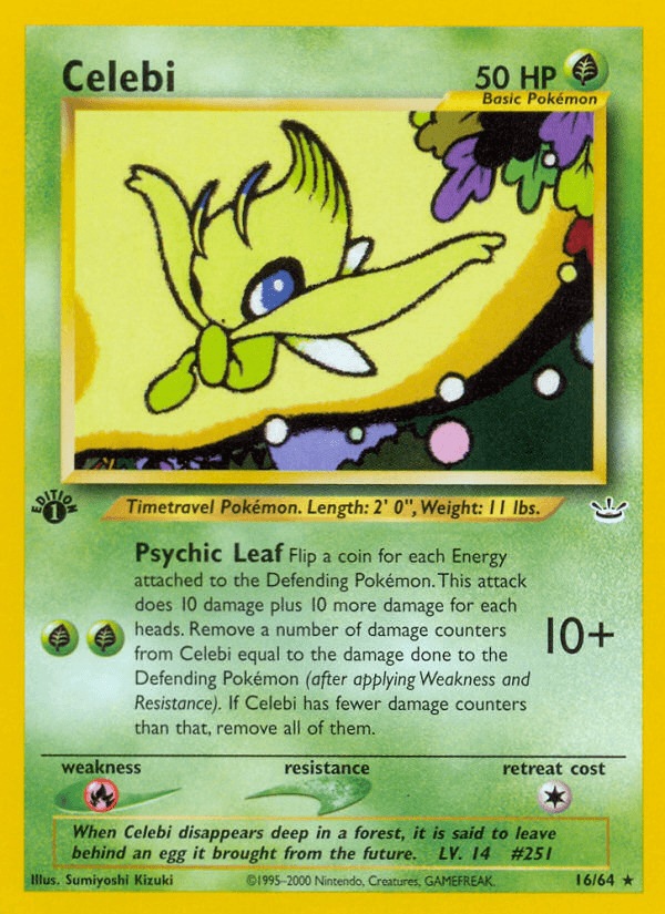 Celebi — Neo Revelation #16