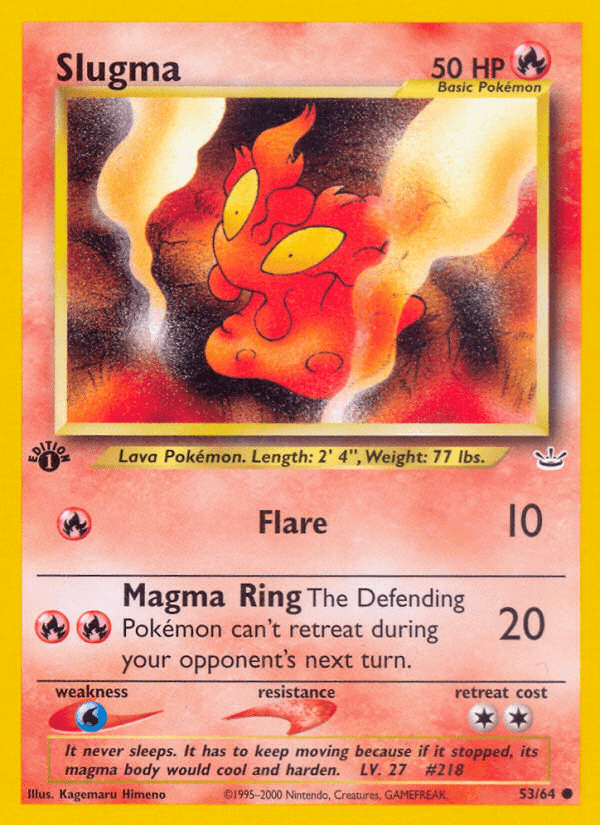 Slugma — Neo Revelation #53