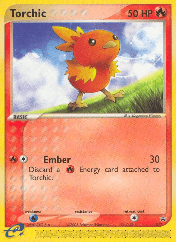 Torchic — Nintendo Black Star Promos #17