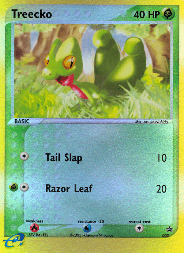 Treecko — Nintendo Black Star Promos #3