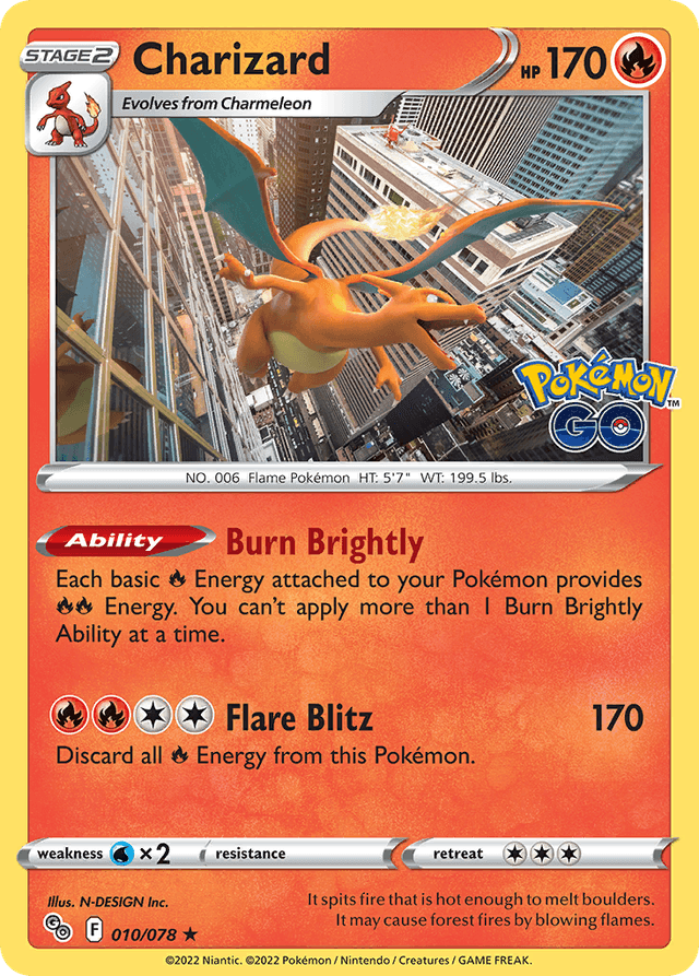 Charizard — Pokémon GO #10