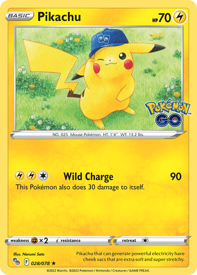 Pikachu — Pokémon GO #28
