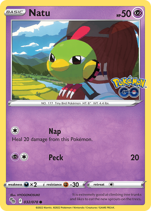 Natu — Pokémon GO #32