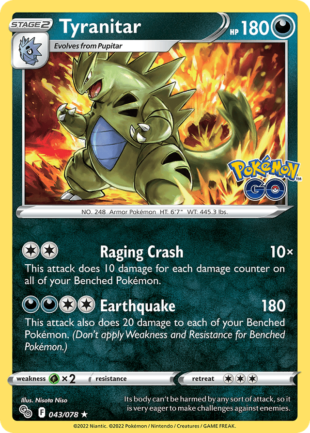 Tyranitar — Pokémon GO #43