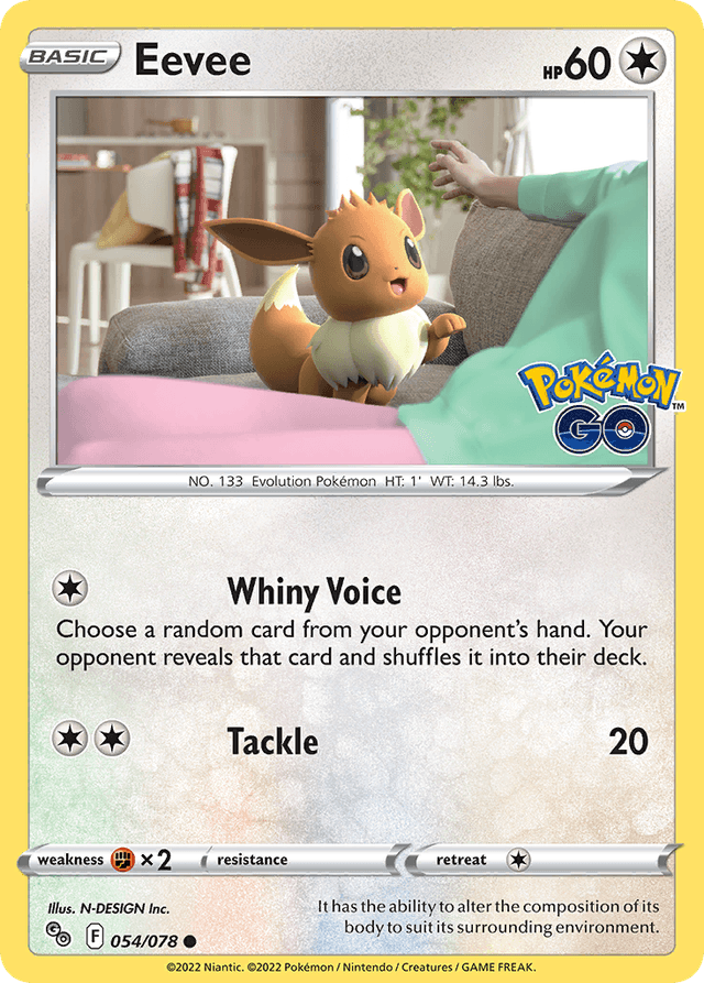 Eevee — Pokémon GO #54