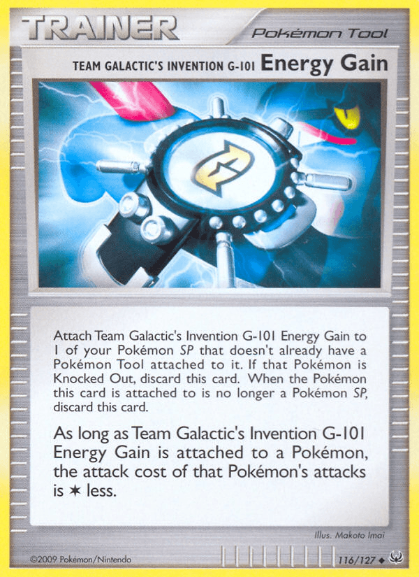 Team Galactic's Invention G-101 Energy Gain — Platinum #116