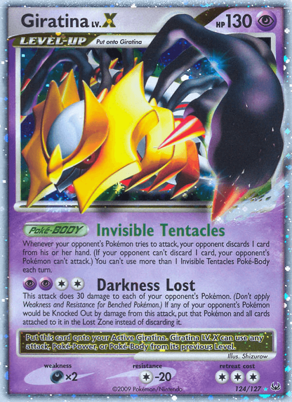 Giratina LV.X — Platinum #124