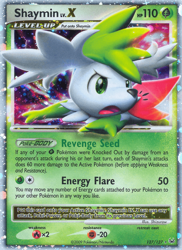 Shaymin LV.X — Platinum #127