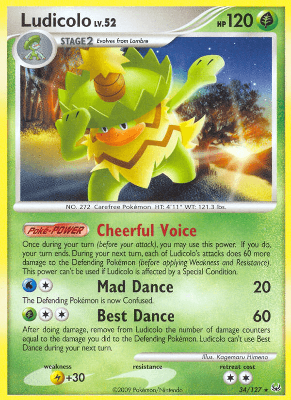 Ludicolo — Platinum #34